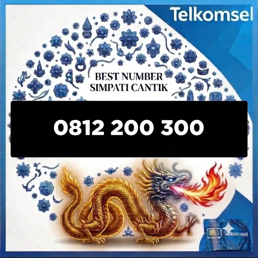 Nomor cantik simpati Telkomsel super