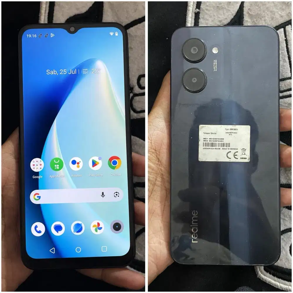 REALME C33 RAM 4+4/64 (SIDIK JARI ON)