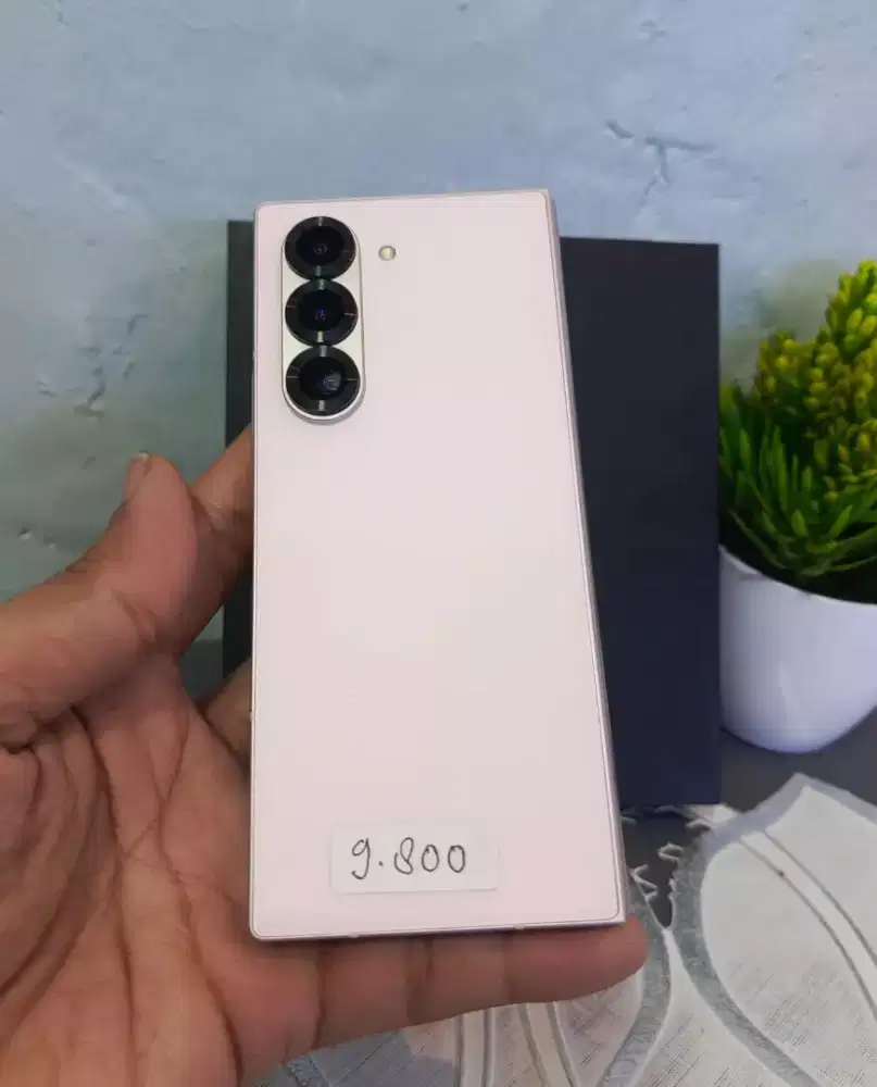SAMSUNG Z FOLD 6 5G RAM 12/512GB ORIGINAL SEIN MULUS NORMAL FULLSHET