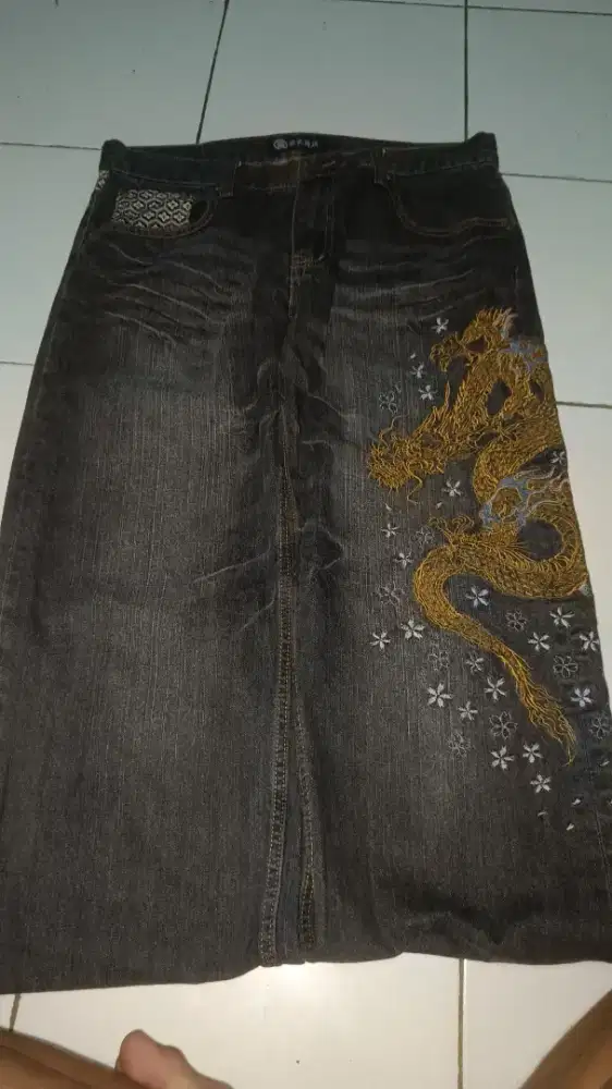 Celana sukajan dragon Japan original