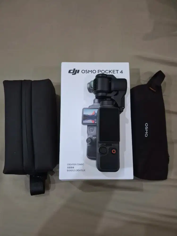 Dji Osmo Pocket 4 creator combo baru pakai 1 bulanan lengkap