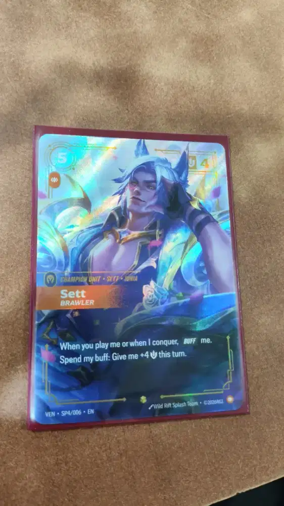 Riftbound Origins League Of Legends Card