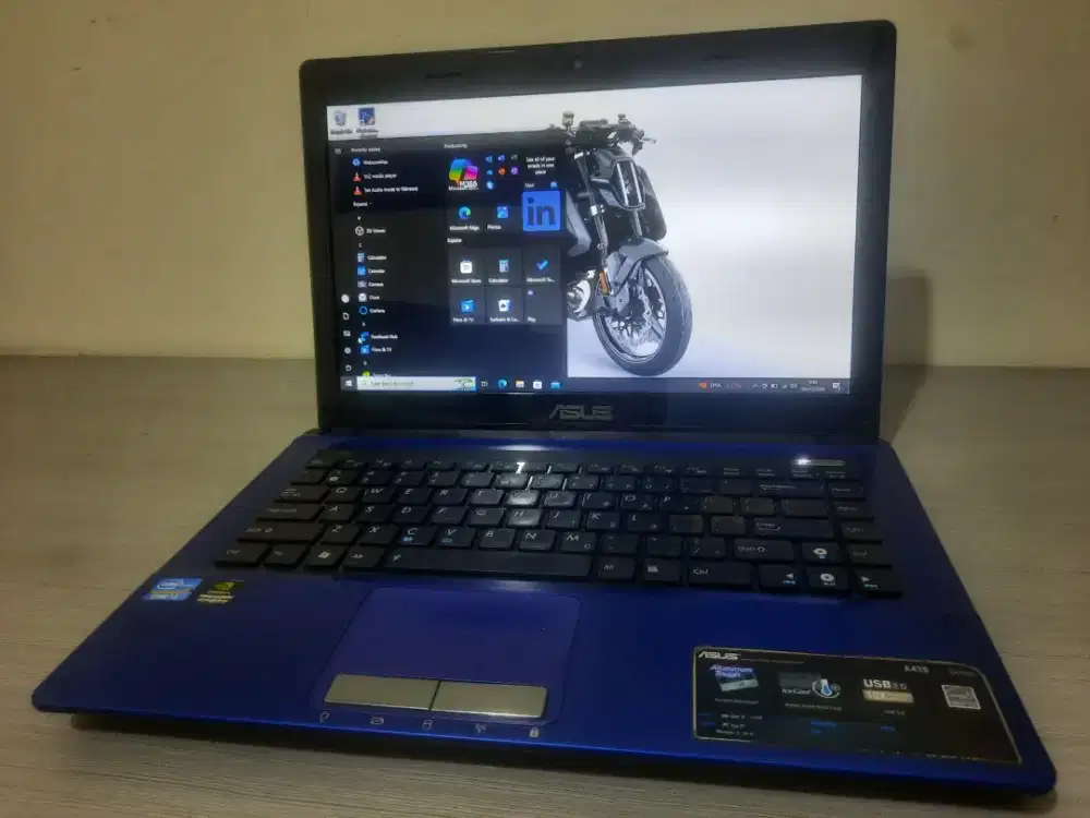 Jual BU laptop Siap Pakai/Asus Core,i3-A43s(Ram4/Hdd250gb)Normal Semua