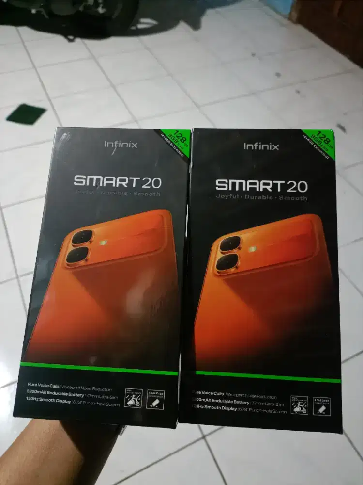 infinix smart 20 4/128 new garansi resmi