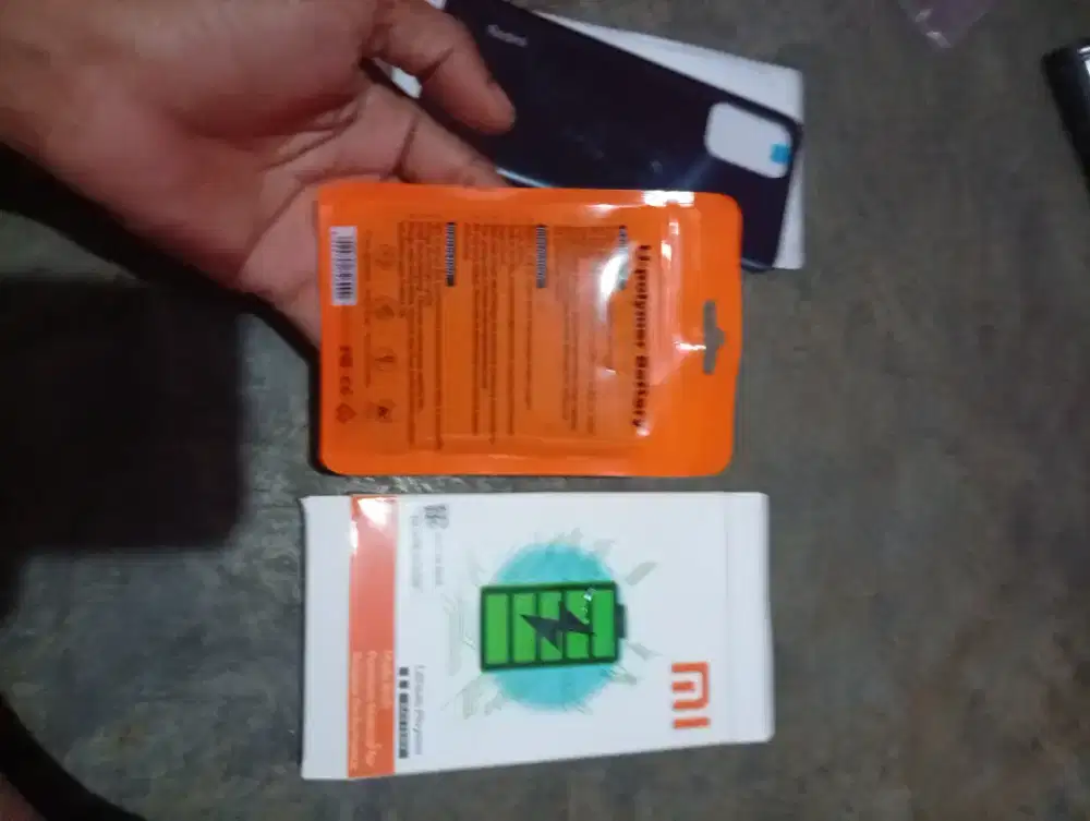 Batre +casing belang redmi note10