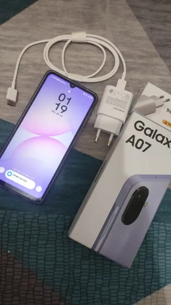Jual Samsung A07 baru pakai 3 minggu