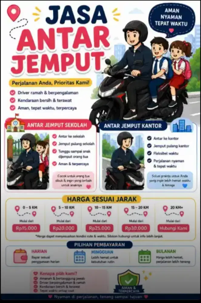 Layanan antar jemput