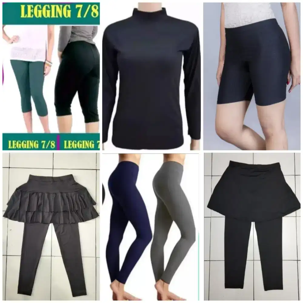 Celana legging rok