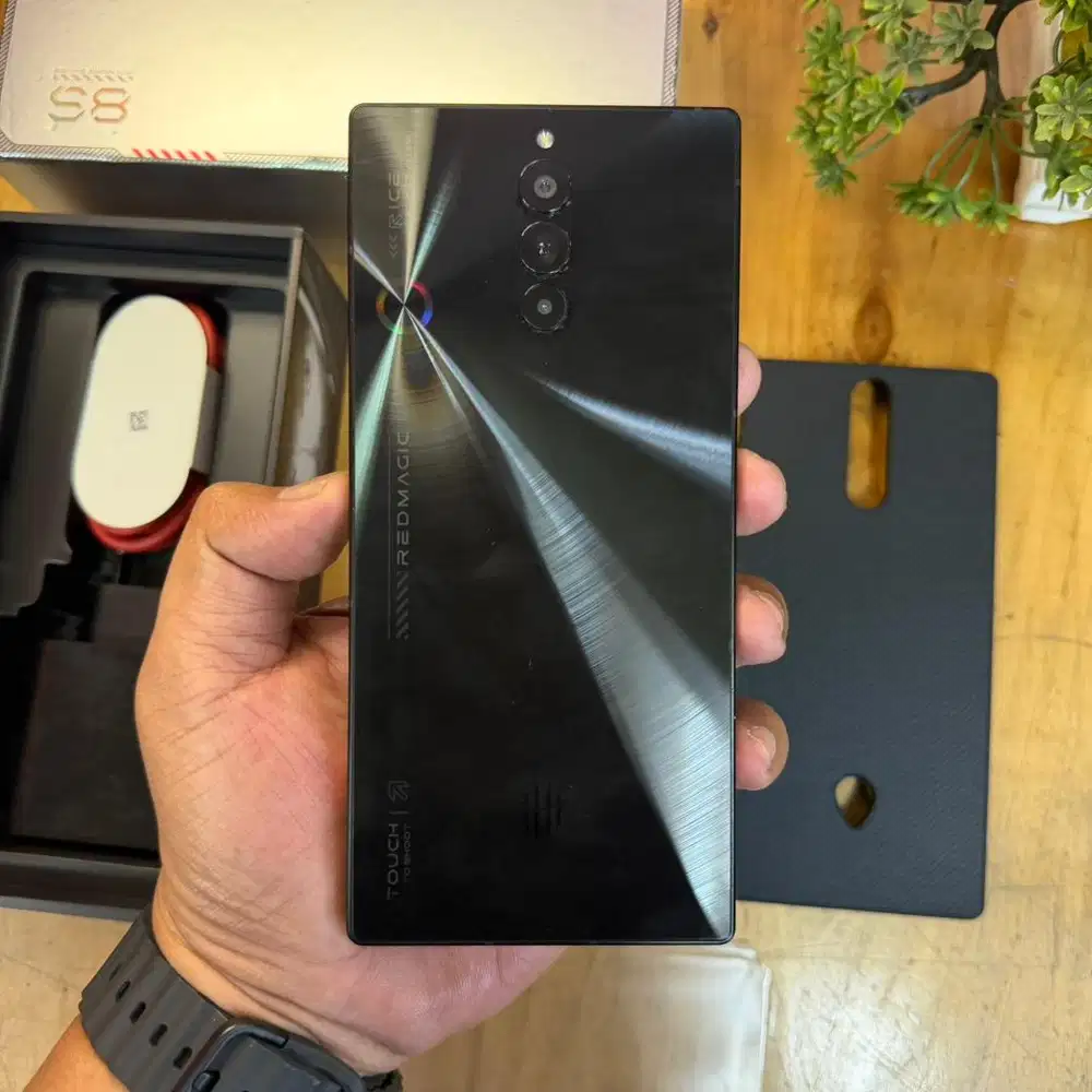 Nubia red Magic 8s pro 5G 12/256GB Black ex Garansi resmi indonesia