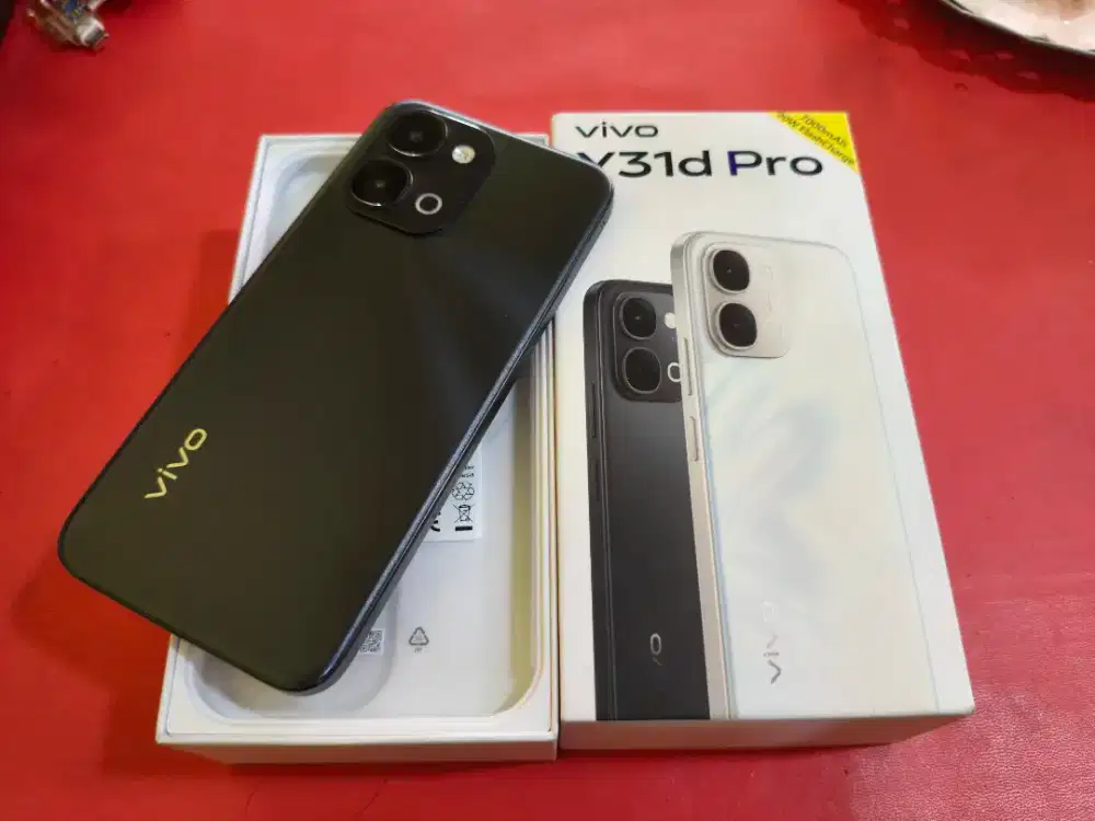 Vivo y31d pro Ram 8/128 lengkap mulus ori