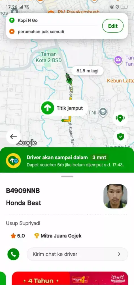 anter jemput (yg cari sampingan)