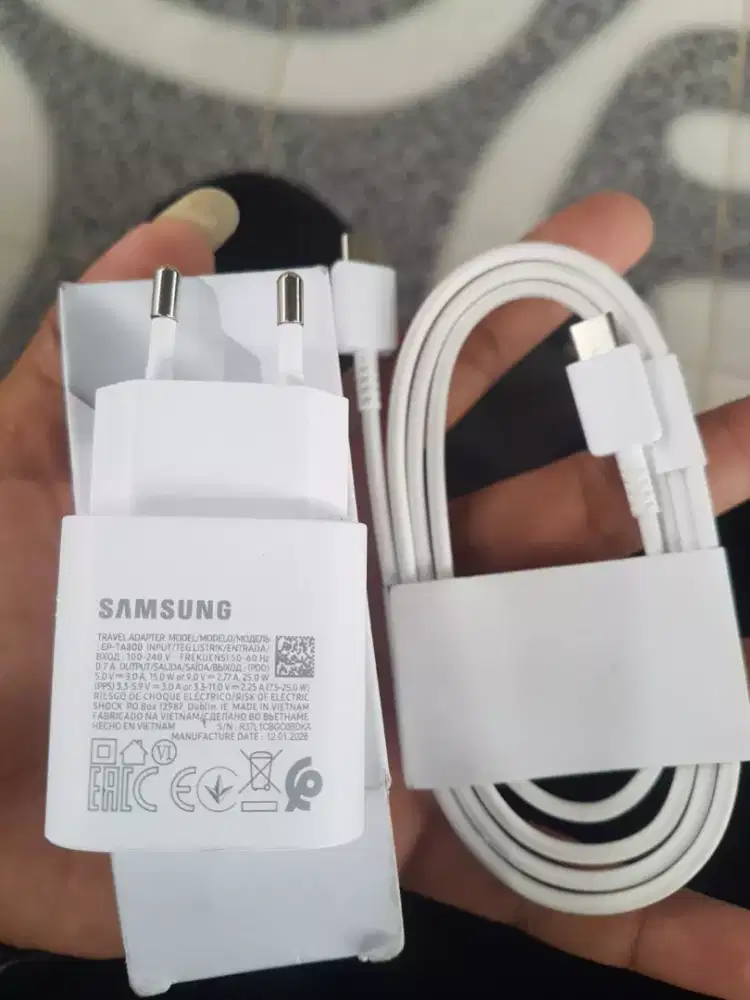 dijual Carger samsung Original 25 watt copotan samsung a17