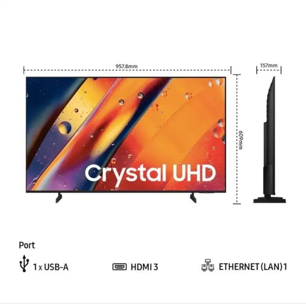 Samsung UE100F - 43 brand new