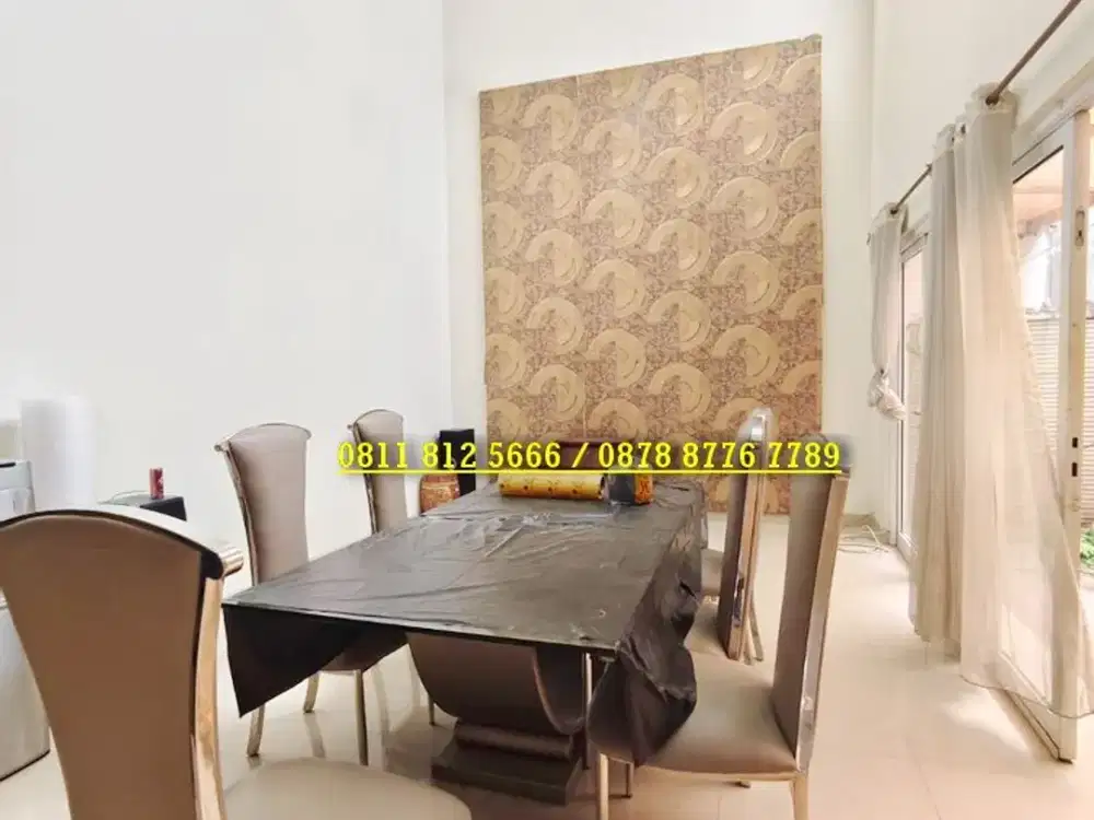 Nego Serius! Rumah Rawamangun Semifurnished Minimalis Bebas Banjir Jakarta Timur