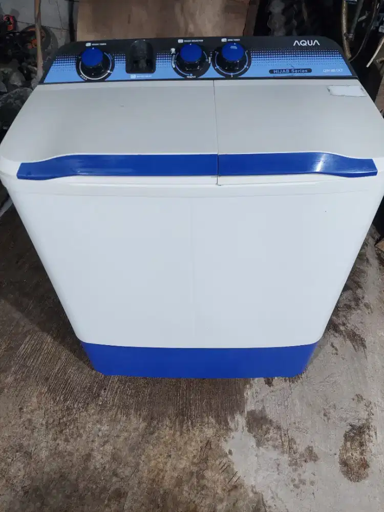 Mesin Cuci Aqua kapasitas 8,8kg Normal semua berasih siap pakai