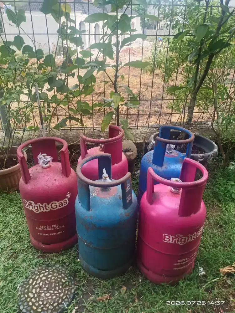 Tabung Gas Kosogb12 Kg ( Pink & Biru )