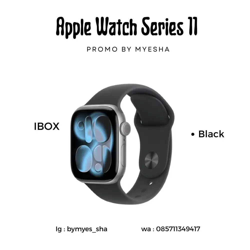 APPLE WATCH SERIES 11 IBOX ( GARANSI )