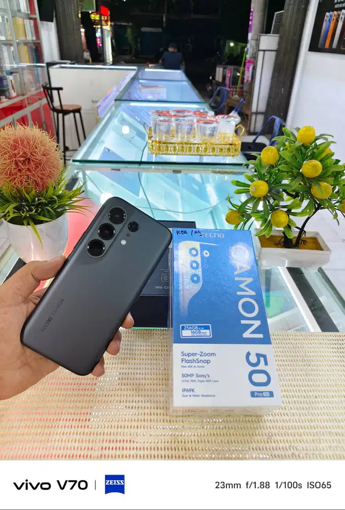 Tecno Camon 50 Pro 5G Ram 8+8Gb/ 256Gb Pemakaian 2 Minggu Like New