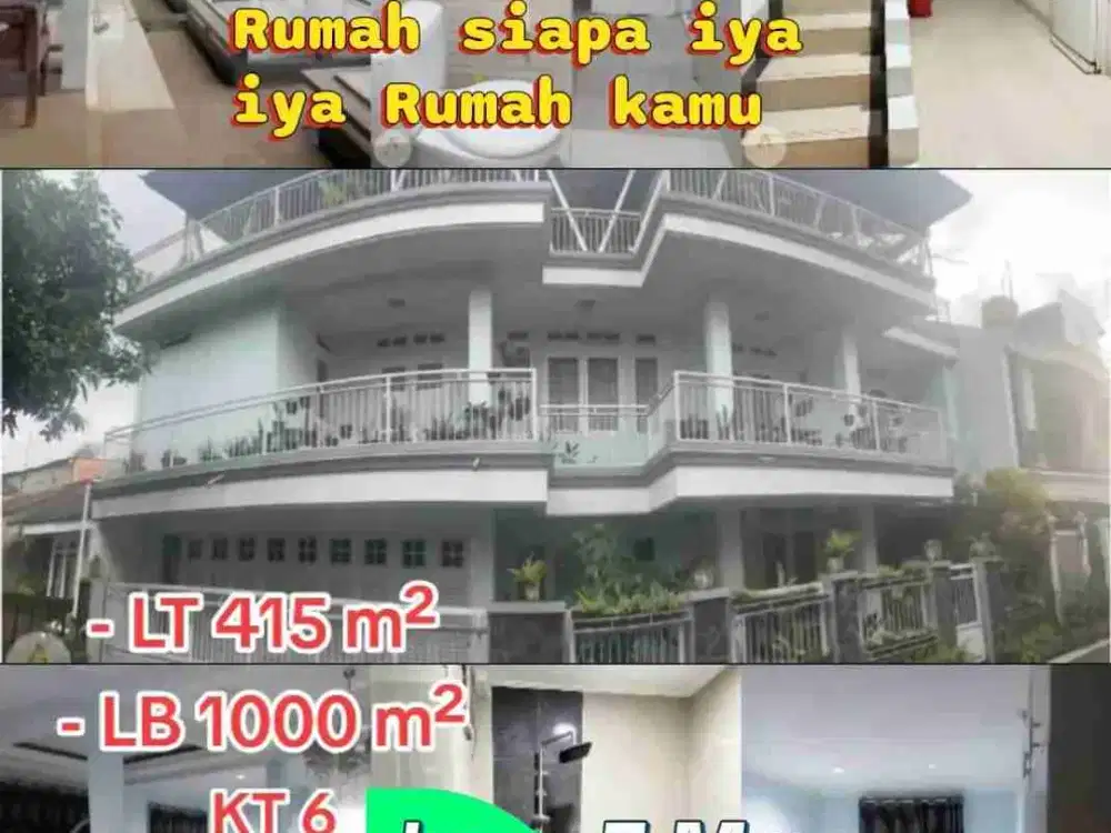 Rumah besar siap huni di Cimahi
