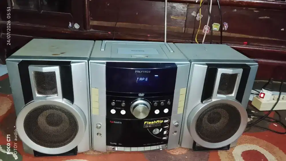 Mini hifi compo Polytron funtastic FX855