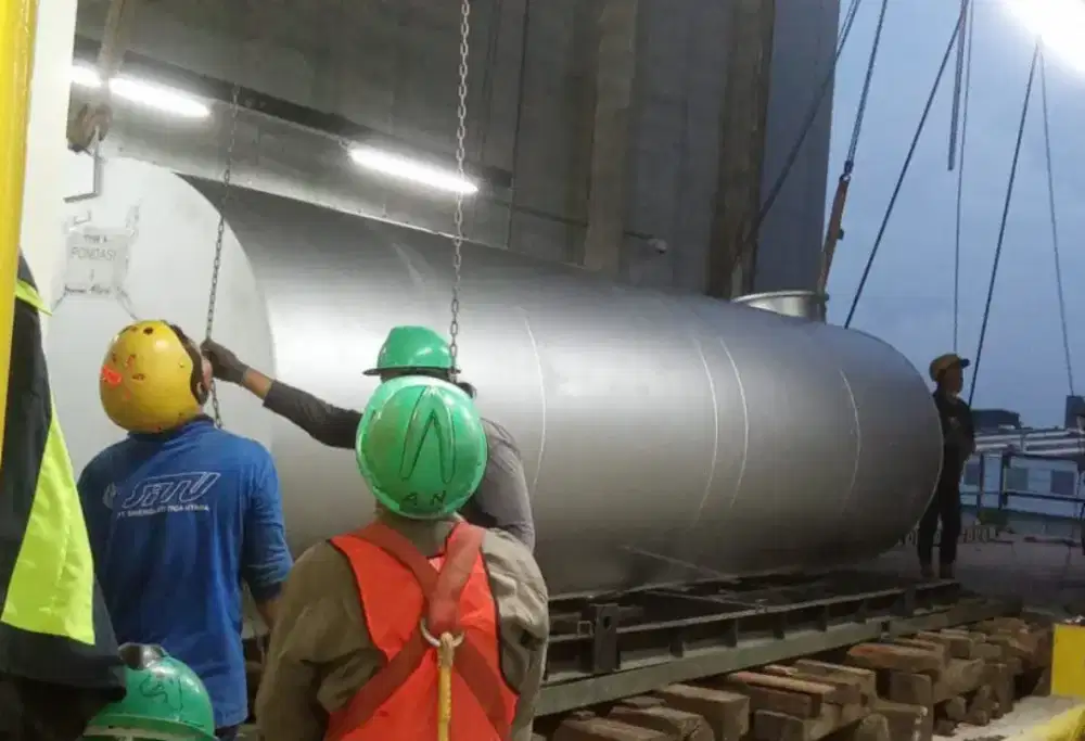 Platform jacking dan lifthing genset