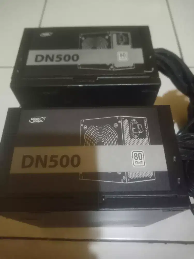 2 unit psu aircool 500watt kondisi normal