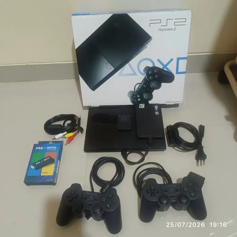 Dijual PlayStation 2 Slim Seri 9006