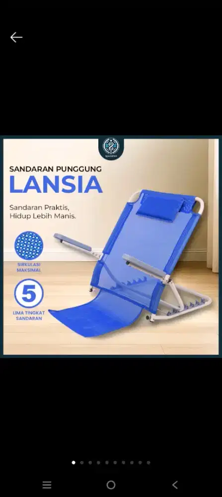 Kursi Lantai / Kursi Lansia