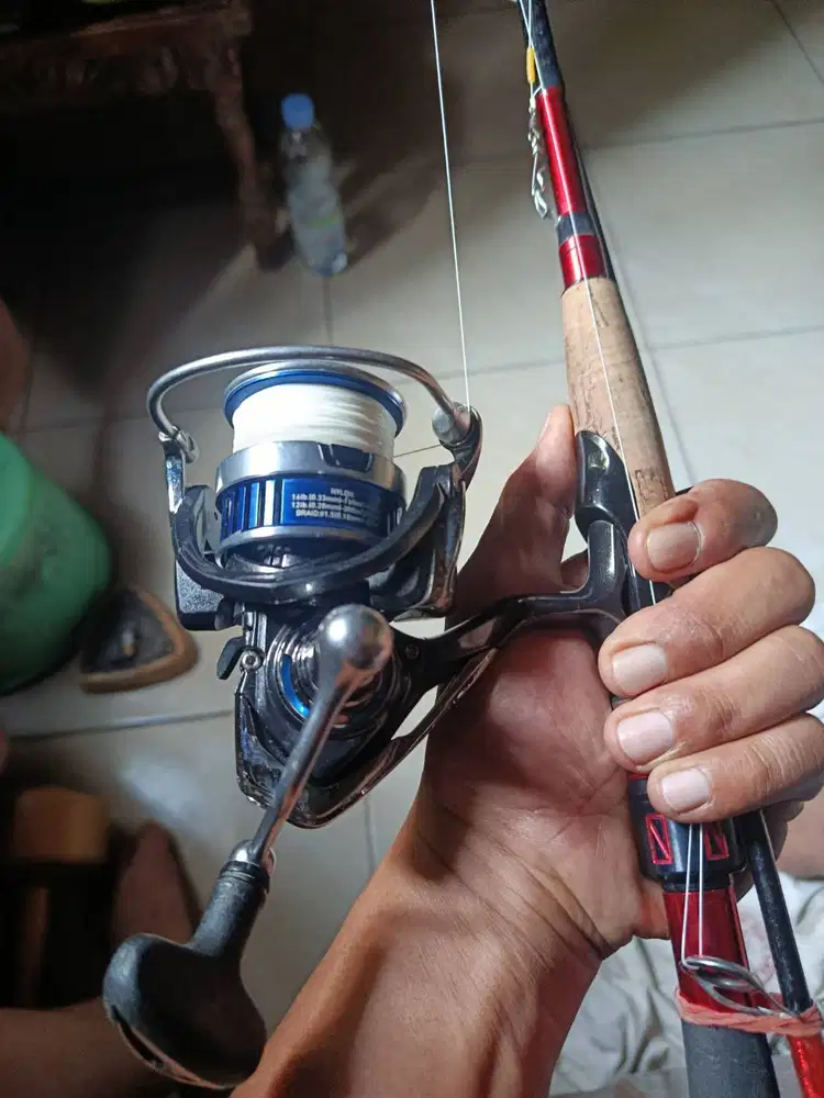 Jual satu set alat pancing