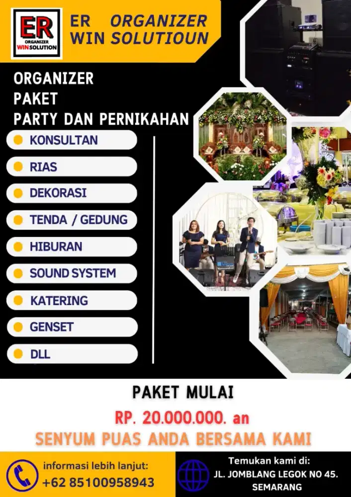 Jasa Event Organizer | Persewaan, Pembuatan, Dan Konsultan Sound.