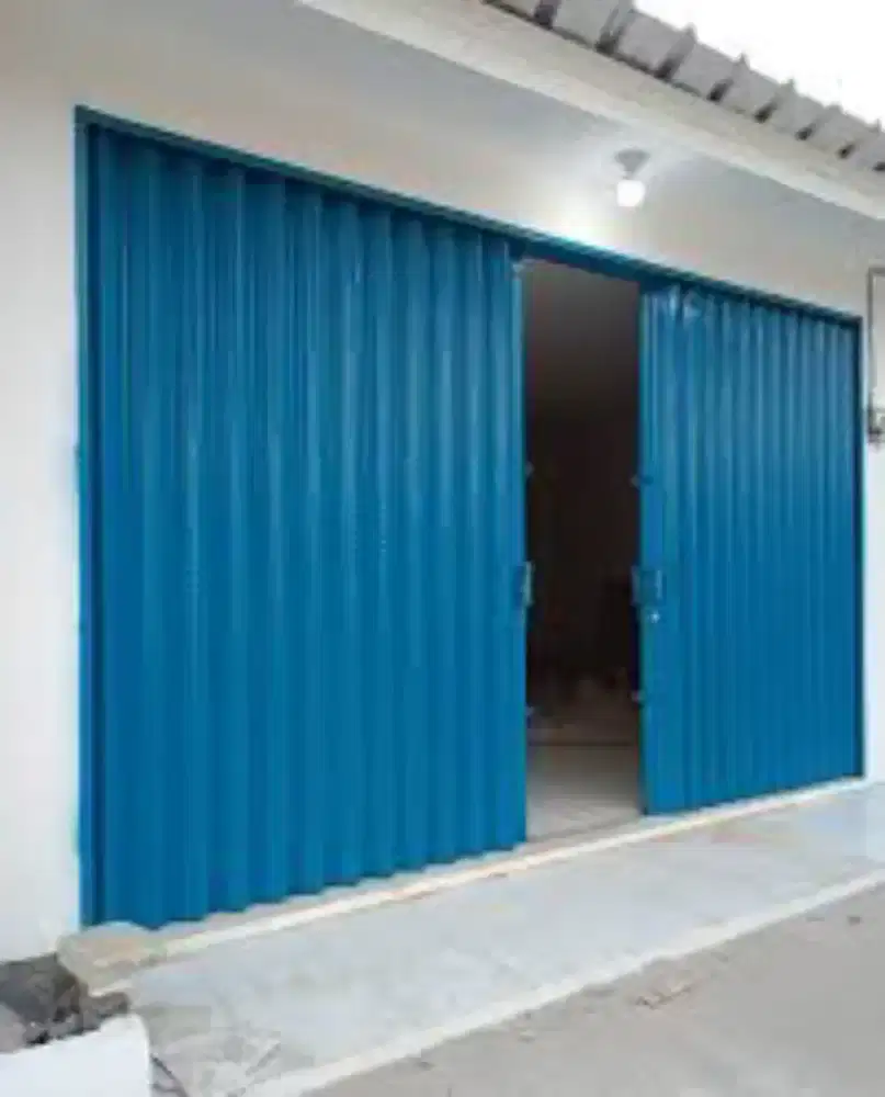 Terima pemasangan folding atau rolling door baru juga perbaikan