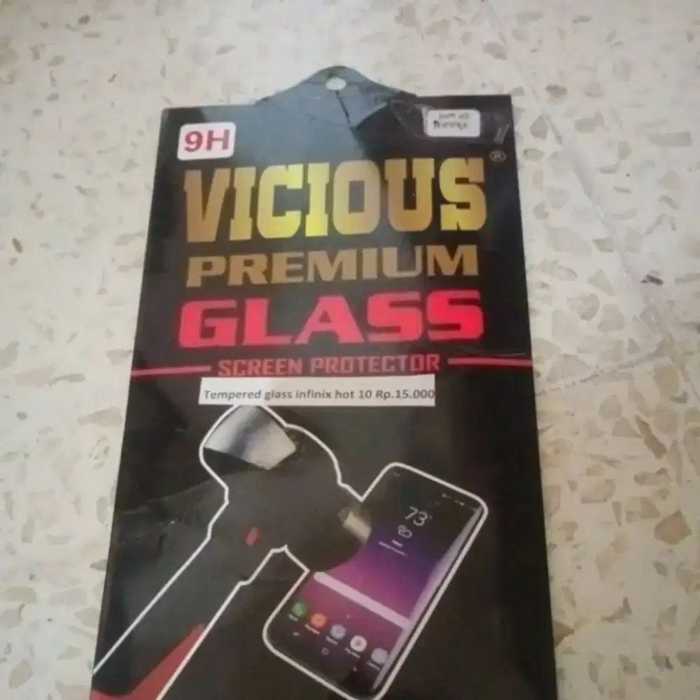 tempered glass Infinix 10