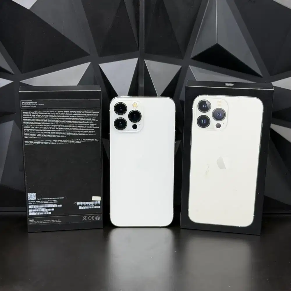 iphone 13 promax 128gb silver ibox