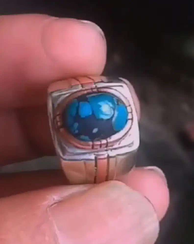 Pirus lawasan ring perak mumbul