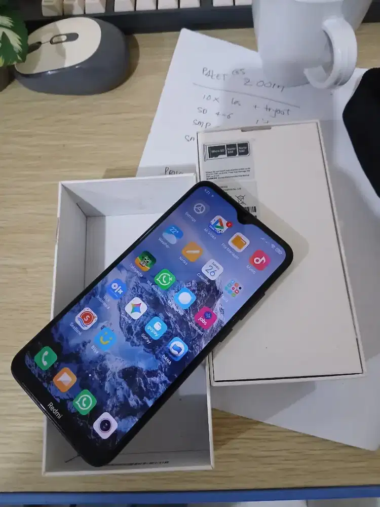 Xiaomi Redmi 8 No Minus Mulus Lengkap