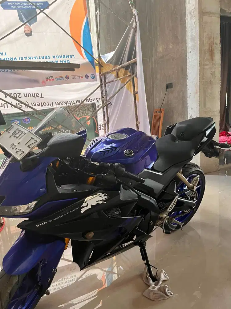 Dijual R-15 tahun 2020, harga nego, pemakaian masih dibawah 10 ribu km