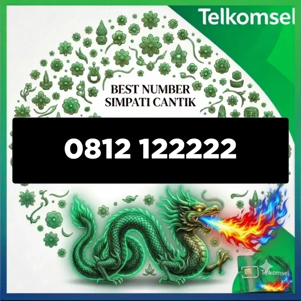 Nomor cantik simpati Telkomsel super J