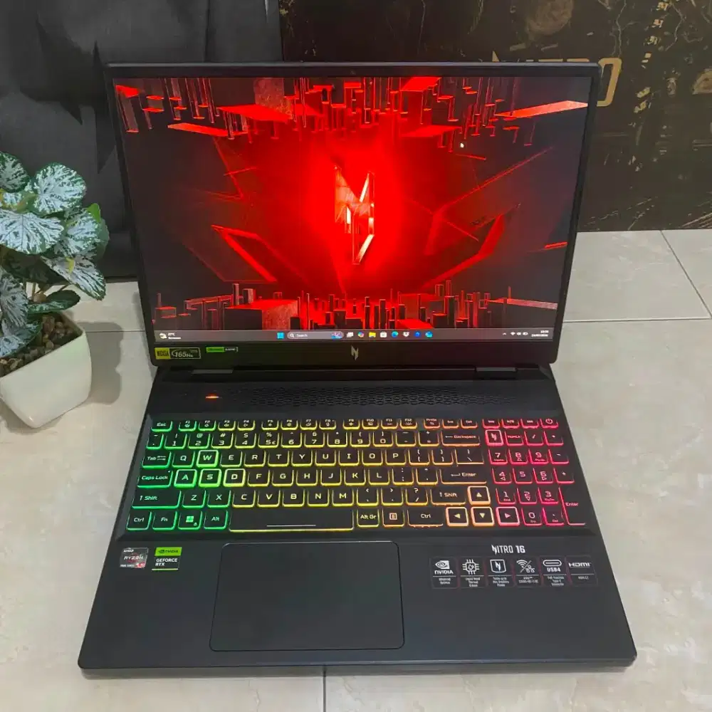 Acer Nitro V16 Ryzen 5 7535HS Ram 16Gb SSD 1TB RTX 4050