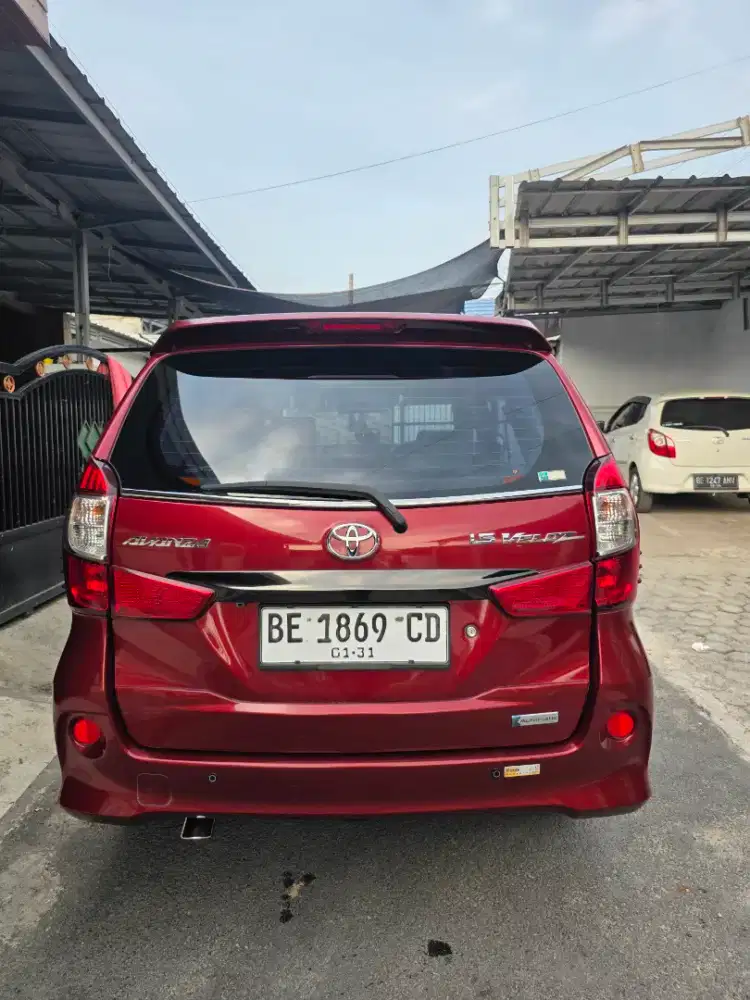 Avanza veloz 1,5 cc metic 2016 pemakaian