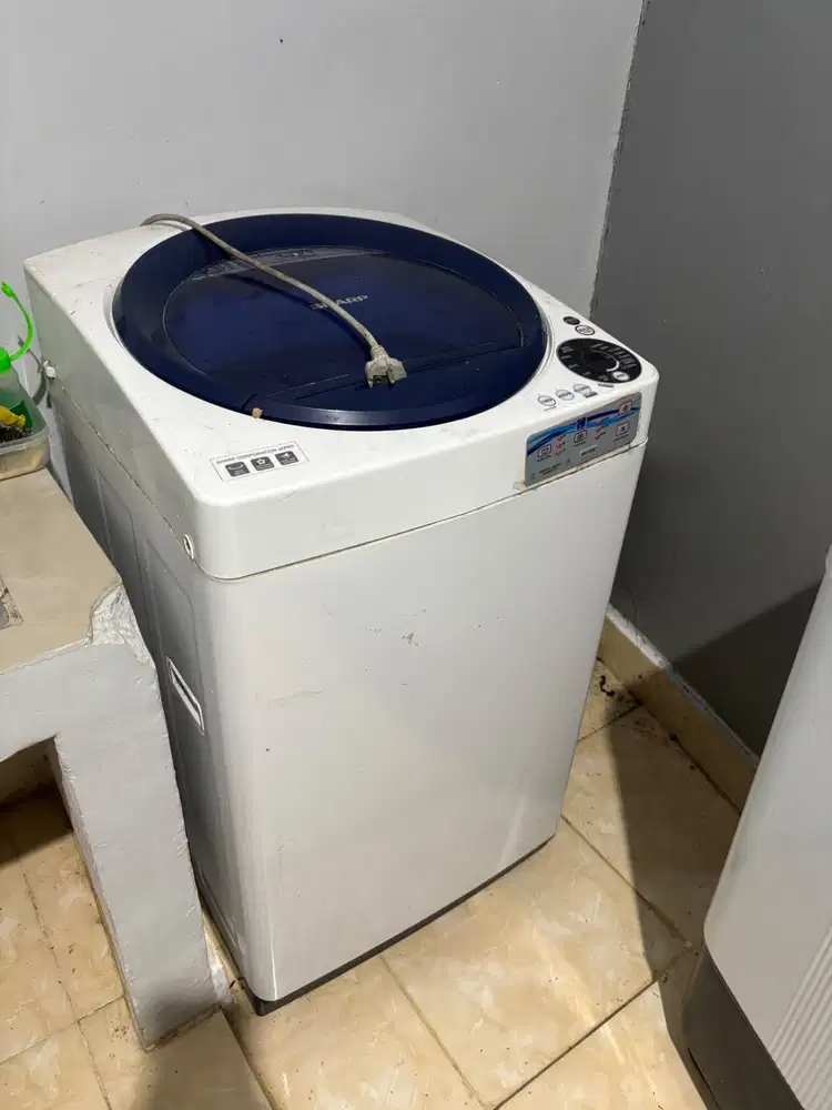 Mesin cuci bekas mesin rusak