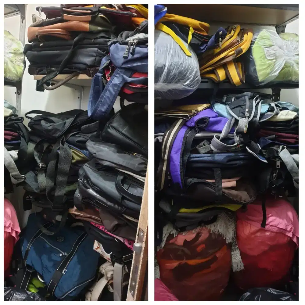 Borongan tas second/bekas, bongkaran bal luar (chn/jpn/kor) isi 170pcs