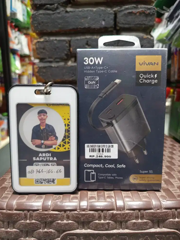 CHARGER VIVAN SUPER 5S GAN 30W