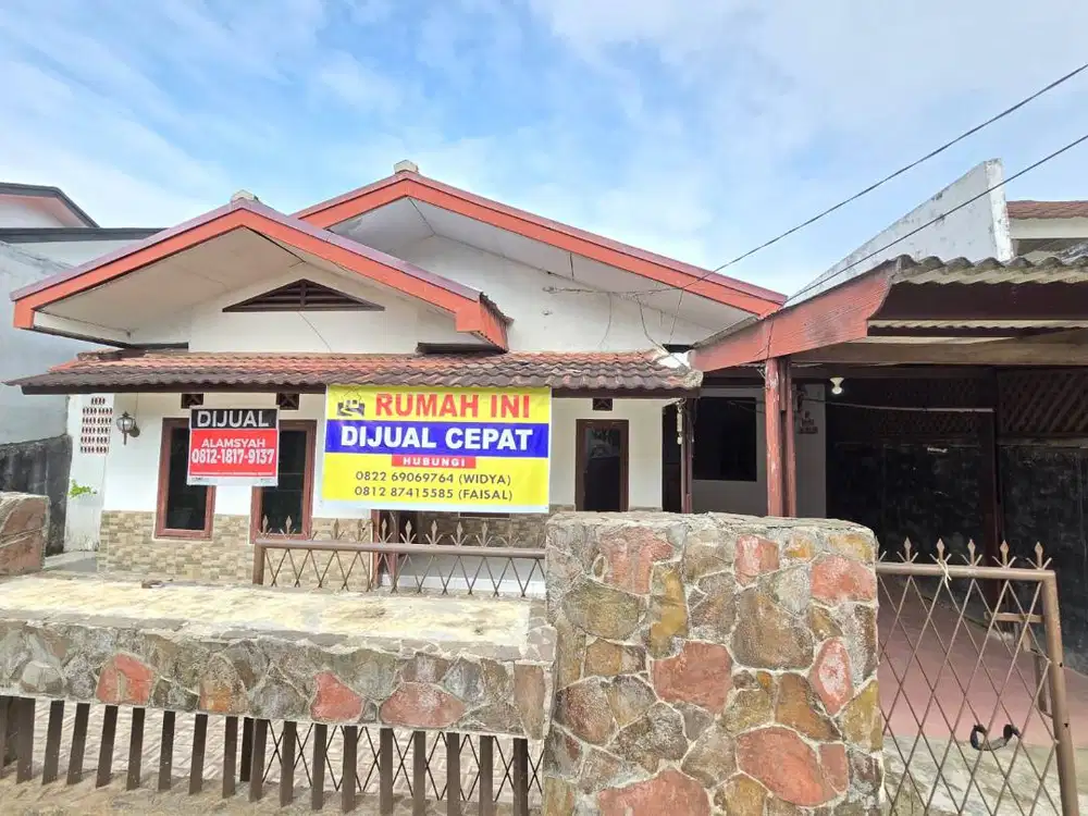 Disewakan rumah di Palembang Perumahan Bukit Sejahtera (Poligon Baru)
