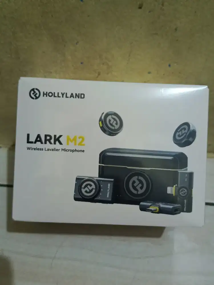 HOLLYLAND Lark M2Combo Microphone Wireless - Combo Black