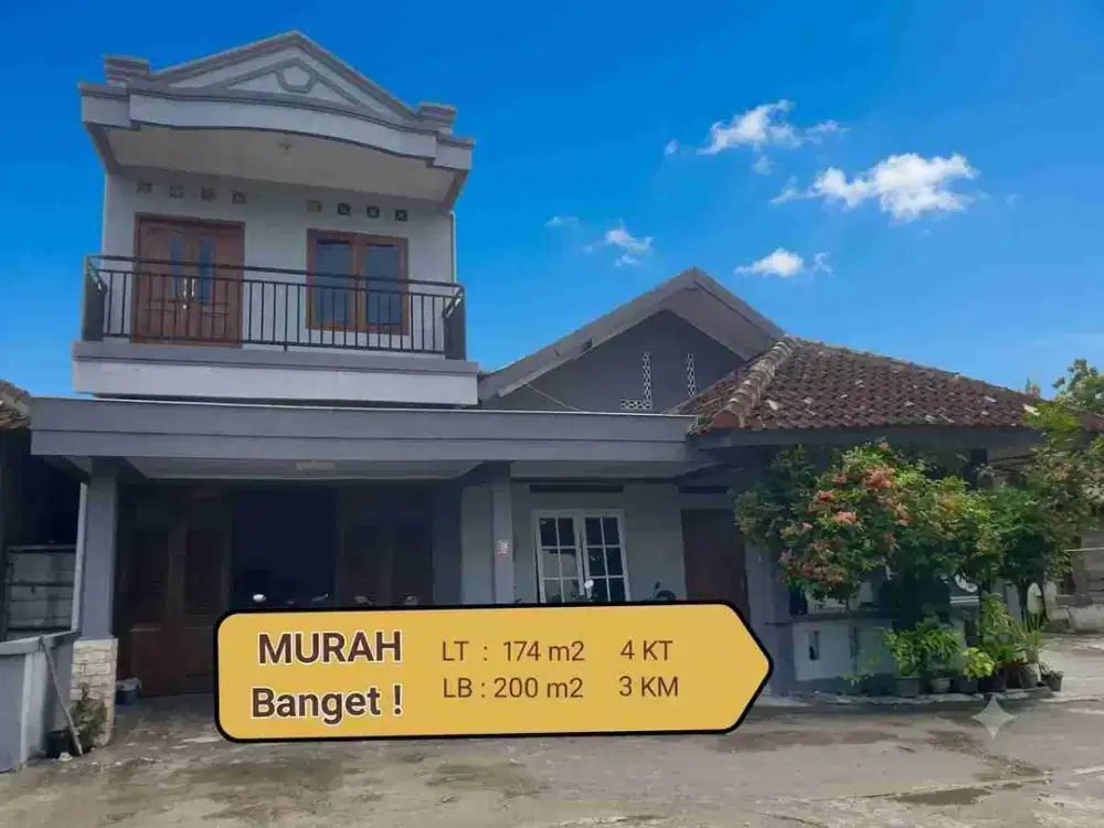 Dijual Rumah SHM  dekat Jl. Parangtritis KM.7 Cocok Hunian dan Kantor