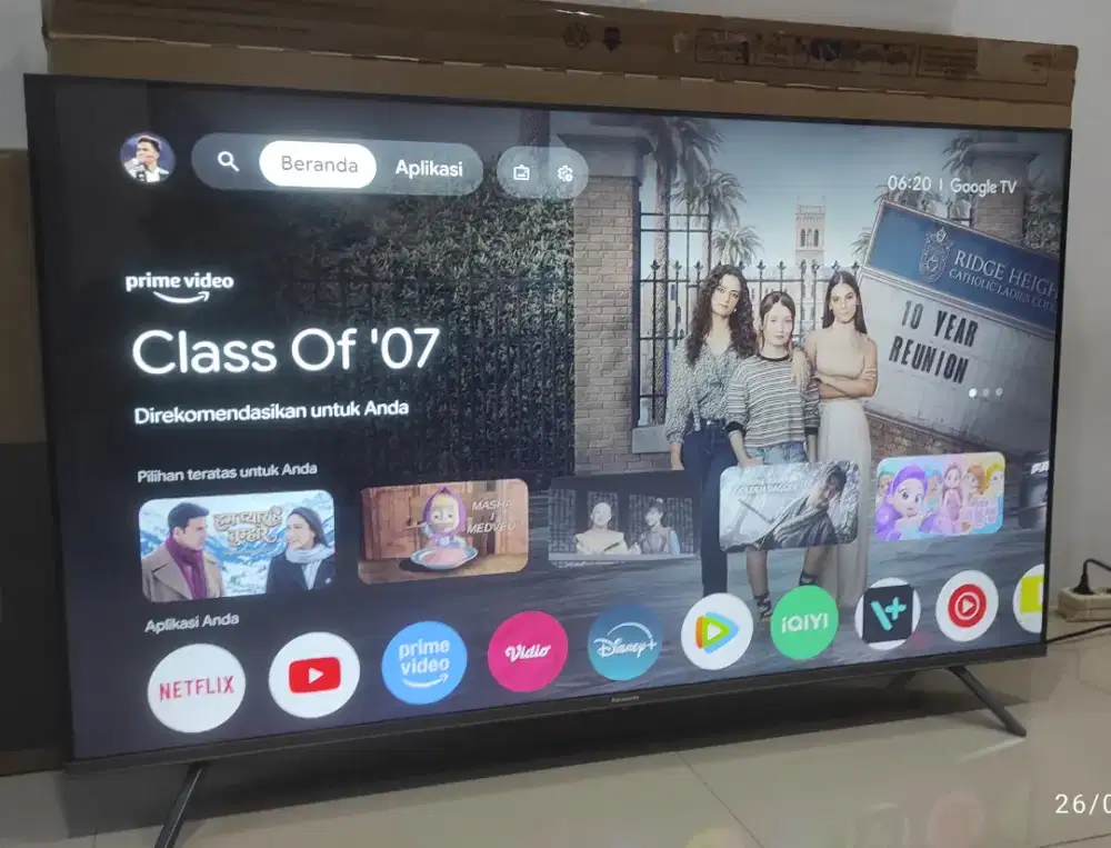 Tv panasonic 50 UHD HDR google tv