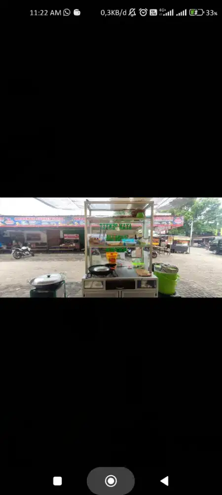 Jual etalase set Kompor Mawar