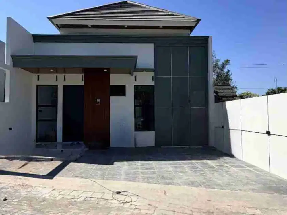 RUMAH BARU MEWAH MODERN DALAM MINI CLUSTER LOKASI STRATEGIS DEKAT KOMPLEK PEMDA SLEMAN