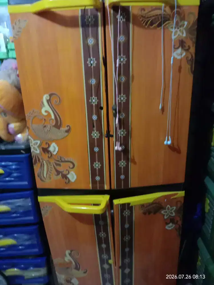 Lemari plastik 2 susun