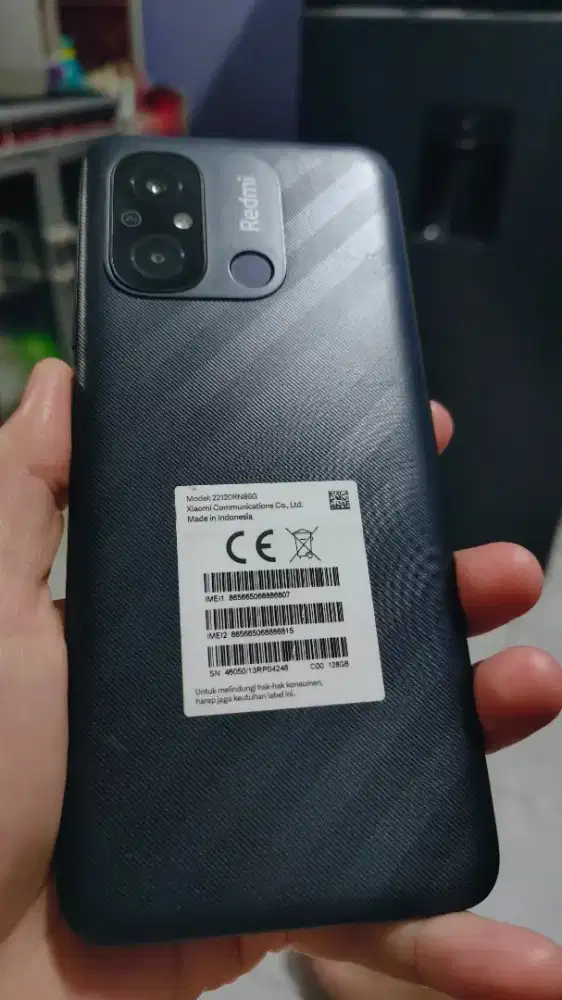 redmi 12c , ram 4/128